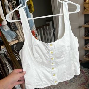 Maeve size 14 longer crop tank